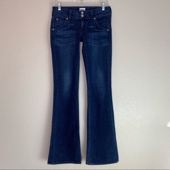HUDSON JEANS Signature Flap Pocket Bootcut Jeans Denim Size 26 Long - Picture 2 of 15